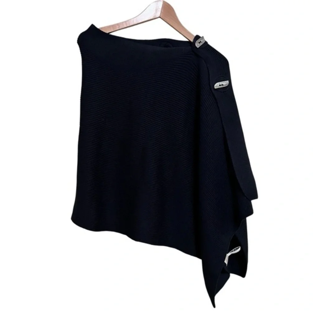 Rico Hand Knits Wrap/Scarf button details 100% cotton
